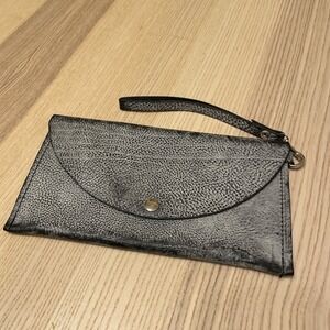 Julia's Homestead look rural nice envelope wristlet‎ 9"x 5" Leather